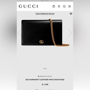 Gucci wallet crossbody